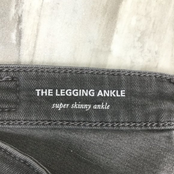 AG Adriano Goldschmied The Legging Ankle Super Skinny Grey Jean 24 - Picture 8 of 12